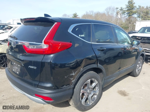 2019 Honda CR-V EX-L with VIN 2HKRW2H85KH636138, listed as a IAAI auction lot 41774049 with 49,586 mi miles. Bid and sale history available at carsss.com. Image 4.