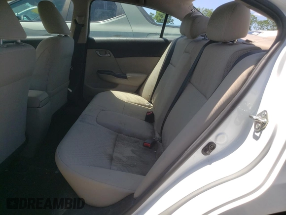 2015 Honda Civic LX with VIN 2HGFB2F54FH560189, listed as a Copart auction lot 57337515 with 68,531 mi miles and Salvage title. Bid and sale history available at DreamBid. Image 10.