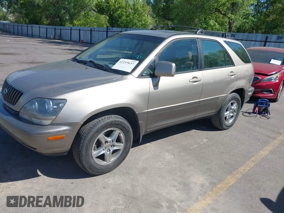 1999 Lexus RX 300 with VIN JT6HF10U9X0080216, listed as a IAAI auction lot 42219637 with 248,595 mi miles and . Bid and sale history available at DreamBid. Image 2.