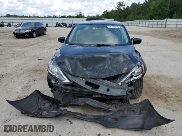 2019 Nissan Sentra S with VIN 3N1AB7APXKY229901, listed as a Copart auction lot 54300915 with 91,793 mi miles and Salvage title. Bid and sale history available at DreamBid. Image 5.