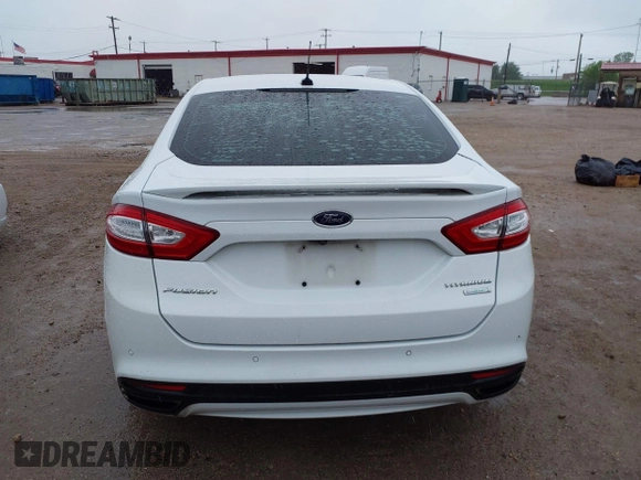 2016 Ford Fusion Titanium with VIN 3FA6P0K92GR400269, listed as a IAAI auction lot 41961043 with 191,638 mi miles and . Bid and sale history available at DreamBid. Image 16.