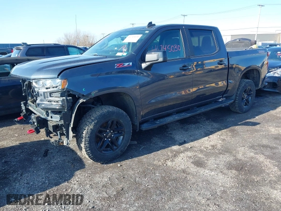 2020 Chevrolet Silverado 1500 LT Trail Boss with VIN 1GCPYFED3LZ352799, listed as a IAAI auction lot 41745030 with 31,194 mi miles. Bid and sale history available at carsss.com. Image 17.