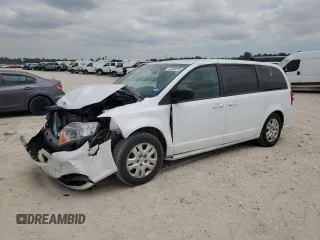 2018 Dodge Grand Caravan SE Plus with VIN 2C4RDGBG4JR159898, listed as a Copart auction lot 53253285 with 89,001 mi miles and Salvage Title. Bid and sale history available at DreamBid. Image 1.