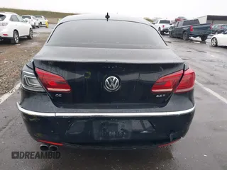 2013 Volkswagen CC Lux with VIN WVWRP7AN7DE510490, listed as a IAAI auction lot 41457328 with 154,443 mi miles. Bid and sale history available at carsss.com. Image 6.