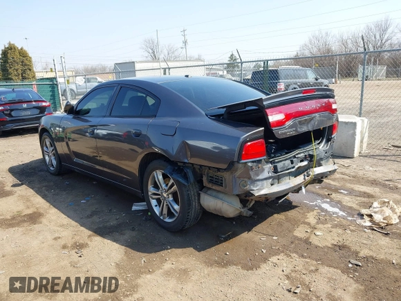 2014 Dodge Charger SXT Plus with VIN 2C3CDXJG0EH104680, listed as a IAAI auction lot 41784303 with 135,771 mi miles. Bid and sale history available at carsss.com. Image 3.
