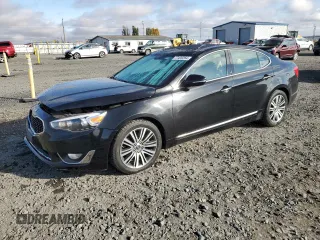2016 Kia Cadenza Premium with VIN KNALN4D70G5201159, listed as a Copart auction lot 77439264 with 109,934 mi miles and Salvage Title. Bid and sale history available at carsss.com. Image 1.