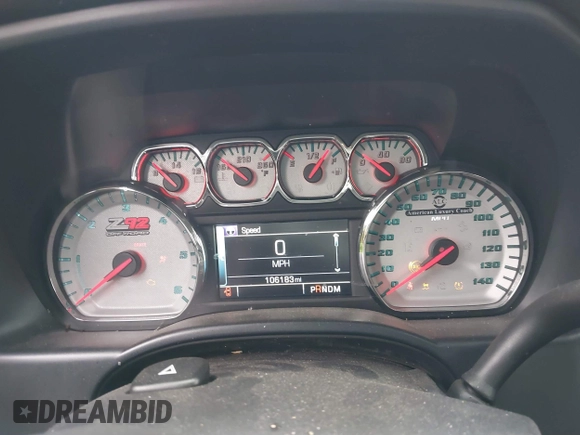 2014 Chevrolet Silverado 1500 LTZ with VIN 3GCUKSEJ3EG434991, listed as a IAAI auction lot 41385058 with 106,183 mi miles and . Bid and sale history available at DreamBid. Image 7.
