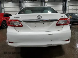 2013 Toyota Corolla L with VIN 2T1BU4EE2DC966404, listed as a Copart auction lot 49844765 with 127,638 mi miles and Salvage Title. Bid and sale history available at carsss.com. Image 6.