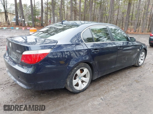 2006 BMW 5 Series 525i with VIN WBANE53506CK84035, listed as a IAAI auction lot 41288212 with 199,919 mi miles and . Bid and sale history available at DreamBid. Image 4.