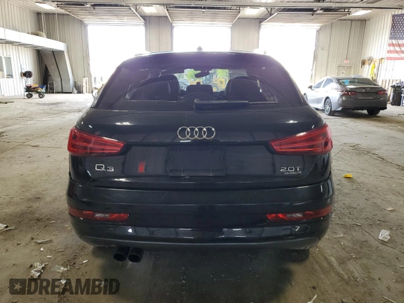 2018 Audi Q3 Premium with VIN WA1ECCFS2JR008180, listed as a Copart auction lot 58560735 with 122,557 mi miles and Non repairable. Bid and sale history available at DreamBid. Image 6.