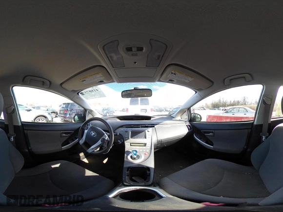 2013 Toyota Prius One with VIN JTDKN3DU0D1639195, listed as a IAAI auction lot 41887377 with 253,934 mi miles and . Bid and sale history available at carsss.com. Image 20.
