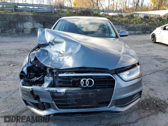 2014 Audi A4 Premium Plus with VIN WAUHFAFLXEN004590, listed as a Copart auction lot 78454804 with 133,916 mi miles and Salvage title. Bid and sale history available at DreamBid. Image 5.