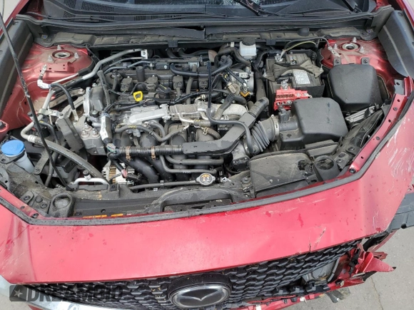 2023 Mazda CX-30 S Carbon Edition with VIN 3MVDMBCM7PM551693, listed as a Copart auction lot 60330865 with 22,557 mi miles and Salvage title. Bid and sale history available at DreamBid. Image 12.