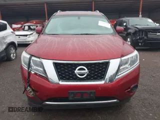 2015 Nissan Pathfinder S with VIN 5N1AR2MN9FC689700, listed as a IAAI auction lot 41561038 with 161,038 mi miles. Bid and sale history available at carsss.com. Image 6.