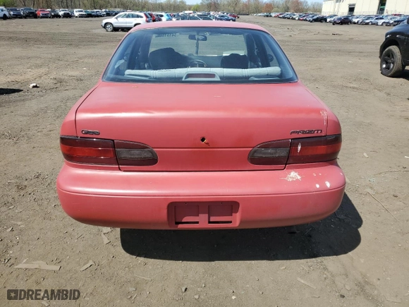 1993 Geo Prizm with VIN 1Y1SK5362PZ008909, listed as a Copart auction lot 54151695 with 302,345 mi miles and Salvage Title. Bid and sale history available at carsss.com. Image 6.