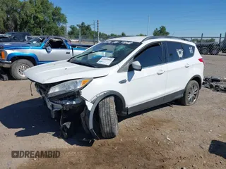 2016 Ford Escape SE with VIN 1FMCU9GX9GUC62462, listed as a IAAI auction lot 39999808 with Not Provided miles. Bid and sale history available at carsss.com. Image 2.