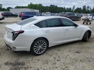 2020 Cadillac CT5 Premium Luxury with VIN 1G6DN5RK3L0117566, listed as a Copart auction lot 58163615 with Not provided miles and Salvage title. Bid and sale history available at DreamBid. Image 3.