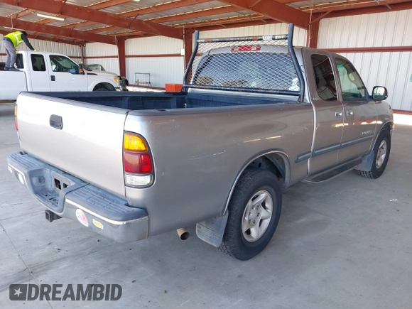 2001 Toyota Tundra SR5 with VIN 5TBRT34191S163739, listed as a IAAI auction lot 41964307 with 268,804 mi miles and . Bid and sale history available at DreamBid. Image 4.