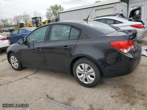 2014 Chevrolet Cruze LS with VIN 1G1PA5SH2E7282757, listed as a Copart auction lot 52043245 with 104,670 mi miles and Salvage Title. Bid and sale history available at carsss.com. Image 2.
