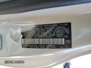 2009 Toyota Yaris with VIN JTDJT903095250591, listed as a Copart auction lot 50975885 with 75,279 mi miles and Clean Title. Bid and sale history available at carsss.com. Image 13.
