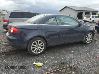 2007 Volkswagen Eos 2.0T with VIN WVWFA71F17V000623, listed as a Copart auction lot 54840164 with 135,617 mi miles and Salvage Title. Bid and sale history available at DreamBid. Image 3.