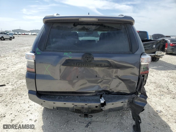 2023 Toyota 4Runner TRD Off Road Premium with VIN JTERU5JRXP6173954, listed as a Copart auction lot 48421885 with 16,014 mi miles and Salvage Title. Bid and sale history available at carsss.com. Image 6.