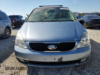 2014 Kia Sedona EX with VIN KNDMH4C77E6549905, listed as a Copart auction lot 77395344 with 97,631 mi miles and Salvage Title. Bid and sale history available at carsss.com. Image 5.
