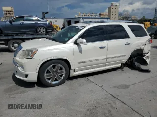 2012 GMC Acadia Denali with VIN 1GKKVTED7CJ335248, listed as a Copart auction lot 69451384 with 124,641 mi miles and Salvage Title. Bid and sale history available at carsss.com. Image 1.