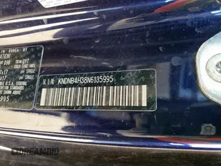 2022 Kia Carnival LX with VIN KNDNB4H38N6135995, listed as a Copart auction lot 50035195 with 113,867 mi miles and Clean Title. Bid and sale history available at carsss.com. Image 13.