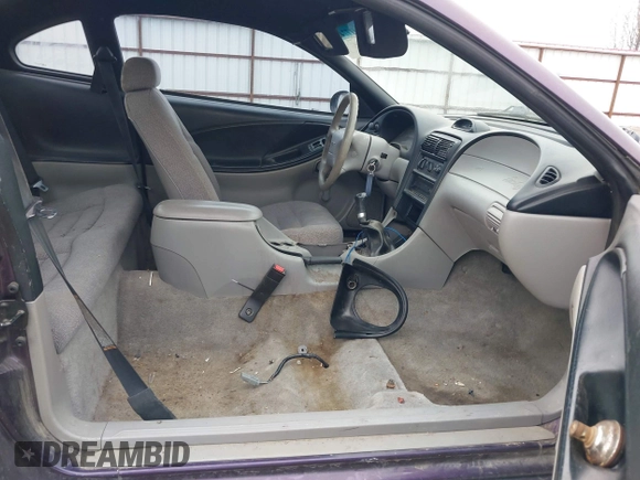 1996 Ford Mustang with VIN 1FALP404XTF174880, listed as a IAAI auction lot 41774122 with 285,302 mi miles. Bid and sale history available at carsss.com. Image 5.