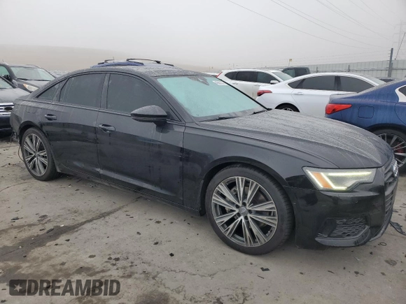 2020 Audi A6 Premium Plus with VIN WAUE8AF29LN043494, listed as a Copart auction lot 45600245 with 36,260 mi miles and Salvage Title. Bid and sale history available at carsss.com. Image 4.