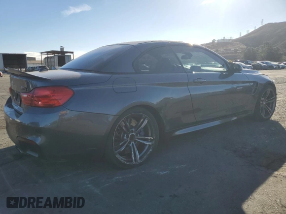 2016 BMW M4 with VIN WBS3U9C52GP968608, listed as a Copart auction lot 82890884 with 95,074 mi miles and Salvage Title. Bid and sale history available at carsss.com. Image 3.