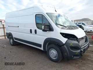 2025 Ram ProMaster Cargo Tradesman with VIN 3C6LRVDG8SE519340, listed as a IAAI auction lot 41369992 with 434 mi miles and . Bid and sale history available at DreamBid. Image 1.