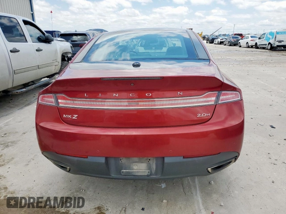 2015 Lincoln MKZ Hybrid with VIN 3LN6L2LU1FR603300, listed as a Copart auction lot 55769375 with 136,243 mi miles and Salvage title. Bid and sale history available at DreamBid. Image 6.
