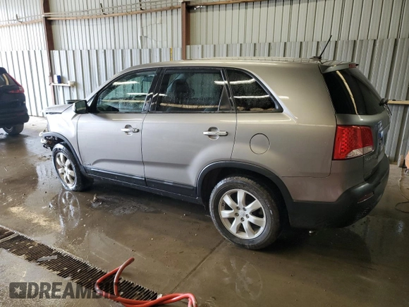 2011 Kia Sorento LX with VIN 5XYKTCA1XBG013781, listed as a Copart auction lot 52892295 with 124,726 mi miles and Salvage Title. Bid and sale history available at DreamBid. Image 2.