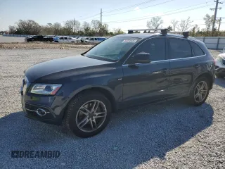 2014 Audi Q5 Premium Plus with VIN WA1DGAFP3EA105991, listed as a Copart auction lot 44204945 with 115,102 mi miles and Salvage Title. Bid and sale history available at carsss.com. Image 1.