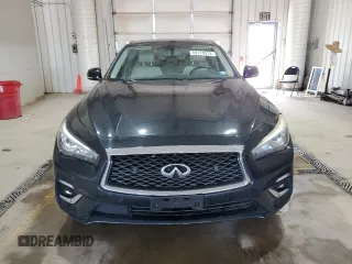 2020 Infiniti Q50 Luxe with VIN JN1EV7AR4LM254744, listed as a Copart auction lot 59178915 with 57,746 mi miles and Salvage title. Bid and sale history available at DreamBid. Image 5.