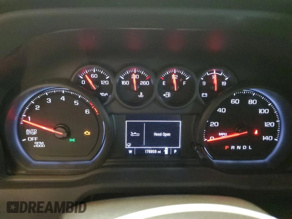 2023 Chevrolet Silverado 1500 Work Truck with VIN 3GCNAAEK6PG363847, listed as a Copart auction lot 54326845 with 178,959 mi miles and Clean Title. Bid and sale history available at DreamBid. Image 9.