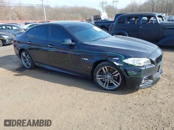 2013 BMW 5 Series 535i xDrive with VIN WBAFU7C50DDU77411, listed as a IAAI auction lot 41796299 with 138,944 mi miles and . Bid and sale history available at carsss.com. Image 1.
