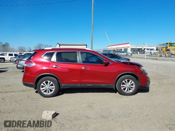 2015 Nissan Rogue SL with VIN 5N1AT2MTXFC927747, listed as a IAAI auction lot 41336830 with 82,098 mi miles. Bid and sale history available at carsss.com. Image 13.