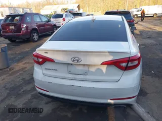2017 Hyundai Sonata SE with VIN 5NPE24AF3HH492841, listed as a IAAI auction lot 41503654 with 134,366 mi miles. Bid and sale history available at carsss.com. Image 16.