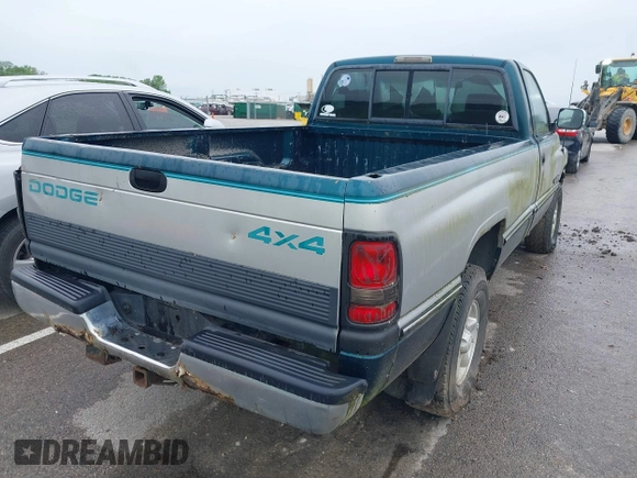 1997 Dodge 1500 with VIN 1B7HF16Y7VJ525773, listed as a IAAI auction lot 42178753 with 6,479 mi miles and . Bid and sale history available at DreamBid. Image 4.