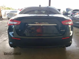 2020 Maserati Ghibli S with VIN ZAM57YSA3L1352215, listed as a Copart auction lot 60156663 with 9,868 mi miles. Bid and sale history available at carsss.com. Image 6.