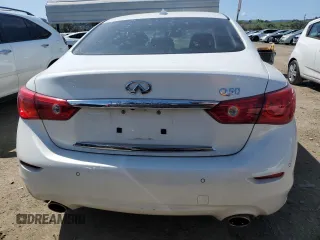 2014 Infiniti Q50 Sport with VIN JN1BV7AP0EM682217, listed as a Copart auction lot 49917125 with 65,606 mi miles and Salvage Title. Bid and sale history available at DreamBid. Image 6.