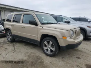 2017 Jeep Patriot High Altitude with VIN 1C4NJPFAXHD154036, listed as a Copart auction lot 44252855 with 44,556 mi miles and Salvage Title. Bid and sale history available at carsss.com. Image 4.