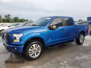 2017 Ford F-150 XL с VIN 1FTEW1EP5HKE43910, выставлен на аукционе Copart как лот 59371175 с пробегом 72 838 миль миль и Списание • Salvage title. История ставок и продаж доступна на DreamBid. Изображение 1.