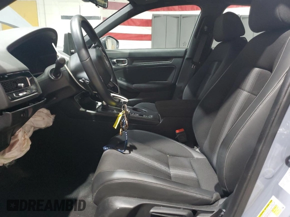 2023 Honda Civic Sport with VIN 19XFL2H83PE004830, listed as a Copart auction lot 48490575 with 30,358 mi miles and Salvage Title. Bid and sale history available at DreamBid. Image 7.