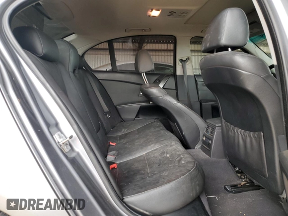 2004 BMW 5 Series 530i with VIN WBANA73504B059236, listed as a Copart auction lot 47633475 with 211,366 mi miles and Salvage Title. Bid and sale history available at DreamBid. Image 10.