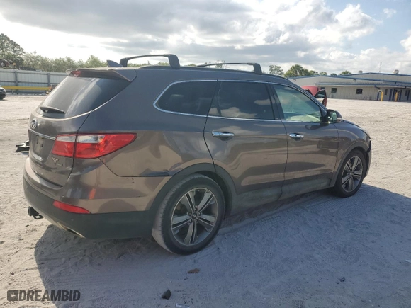 2014 Hyundai Santa Fe Limited with VIN KM8SR4HFXEU085259, listed as a Copart auction lot 53656065 with 74,250 mi miles and Clean Title. Bid and sale history available at carsss.com. Image 3.