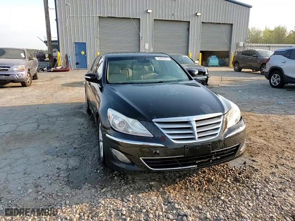 2013 Hyundai Genesis 3.8L with VIN KMHGC4DD7DU244426, listed as a Copart auction lot 52428975 with 138,692 mi miles and Salvage Title. Bid and sale history available at carsss.com. Image 13.